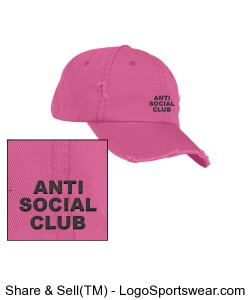 District Distressed Cap Design Zoom